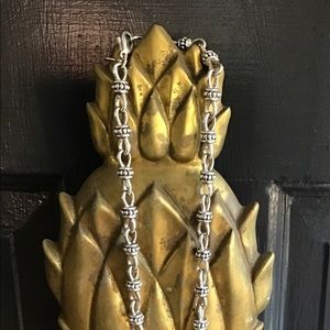 Premier Designs Silver/antiqued silver necklace